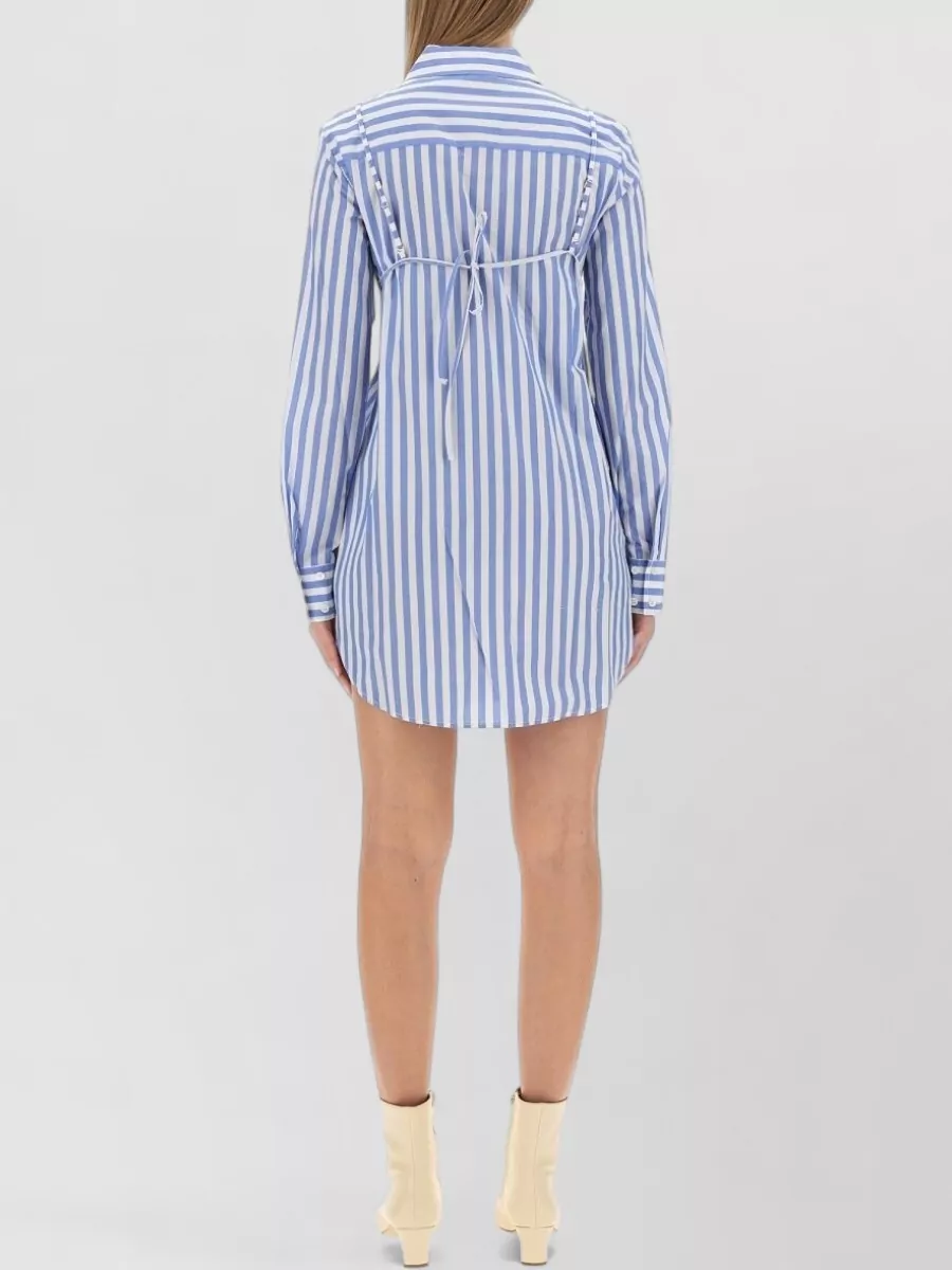 Staud Cotton Regular-Fit Mini Dress