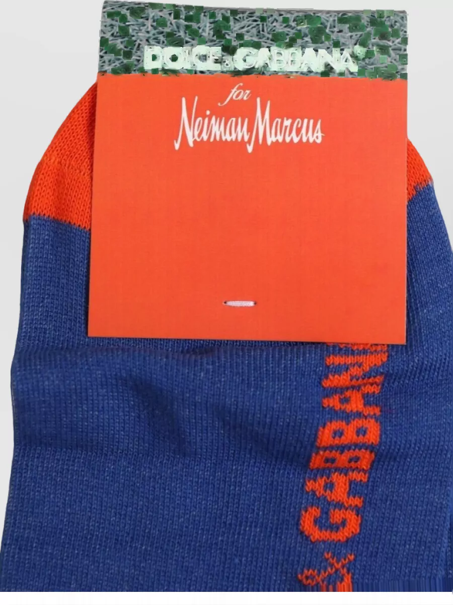 Dolce&Gabbana Cotton Mid Calf Socks