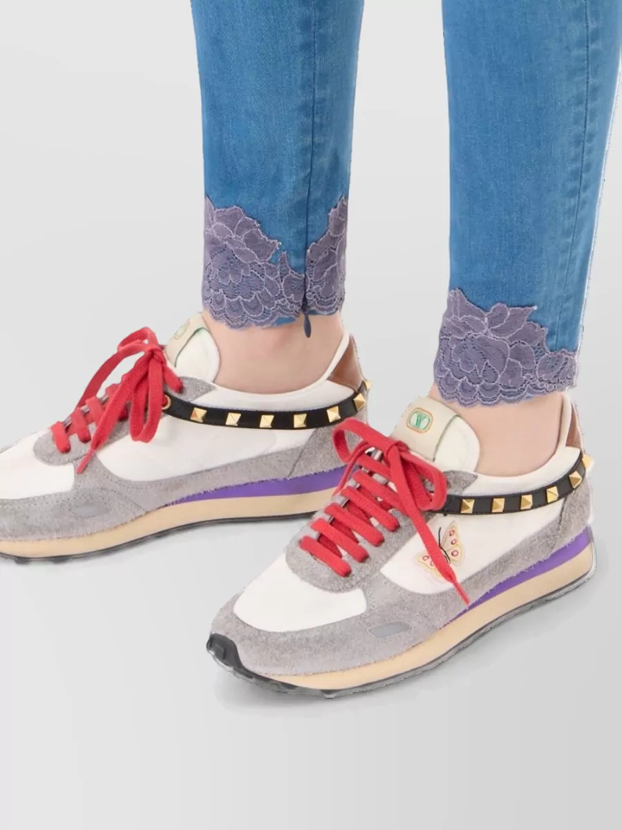 Valentino Garavani Leather Low-Top Sneakers