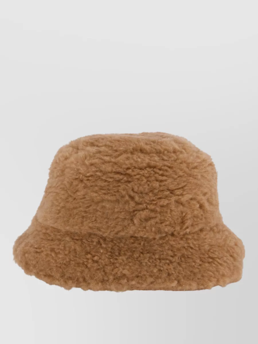 Max Mara Camel Hair Bucket Hat