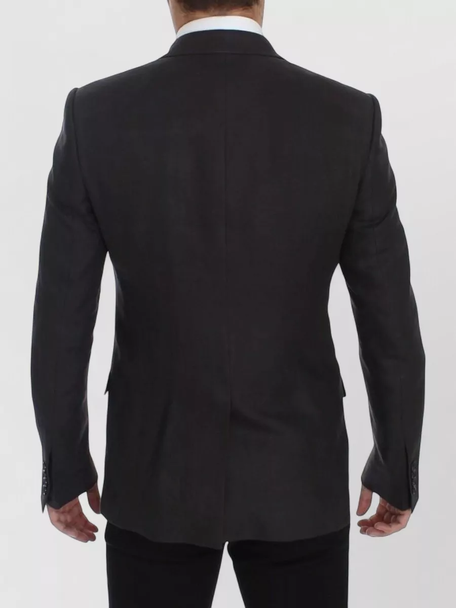 Dolce&Gabbana Linen Slim-Fit Blazer