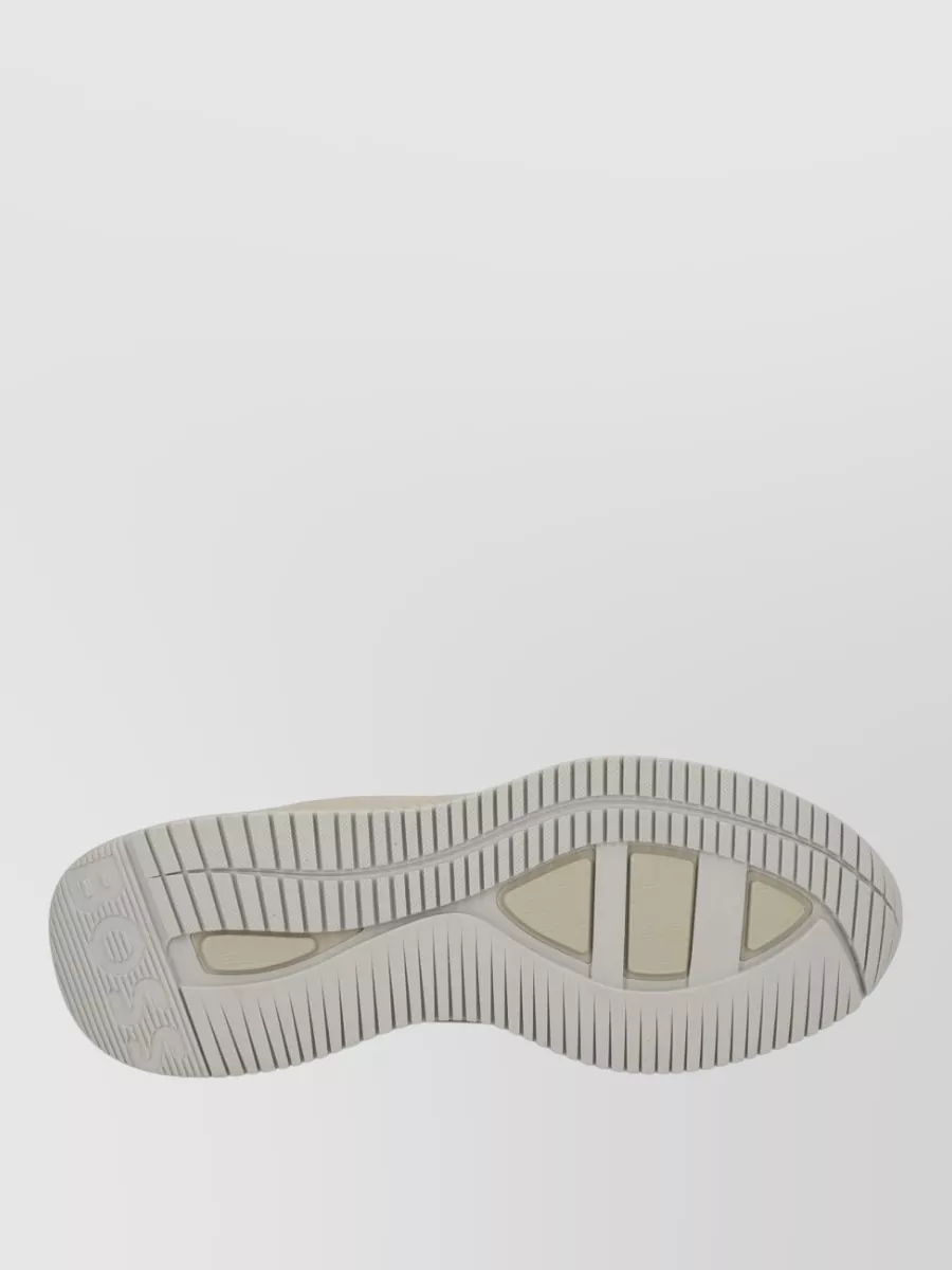 Boss Modern Sneakers With Mesh And Textured Sole