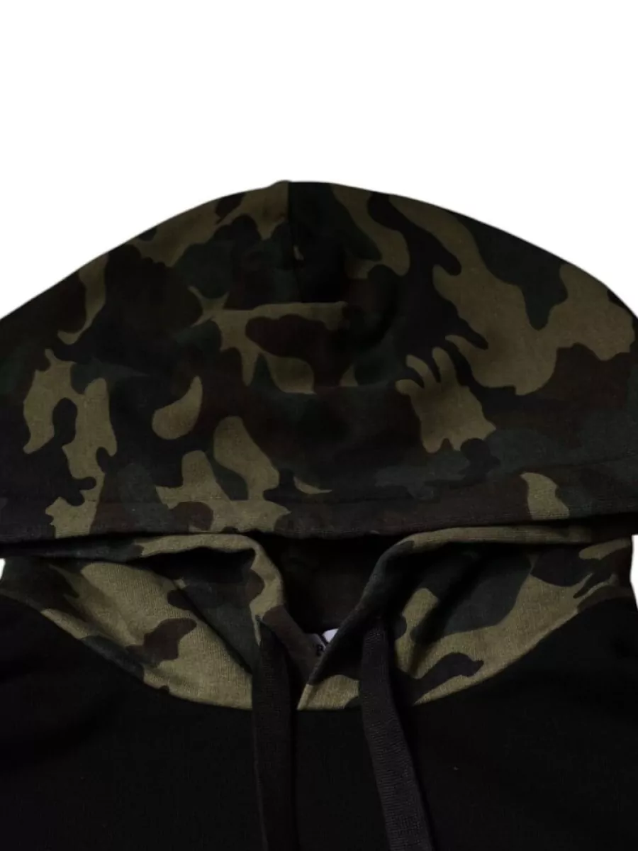 Dolce&Gabbana Camouflage Hooded Sweatshirt
