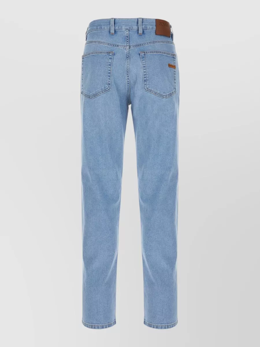 Zegna Denim Straight-Leg Trousers