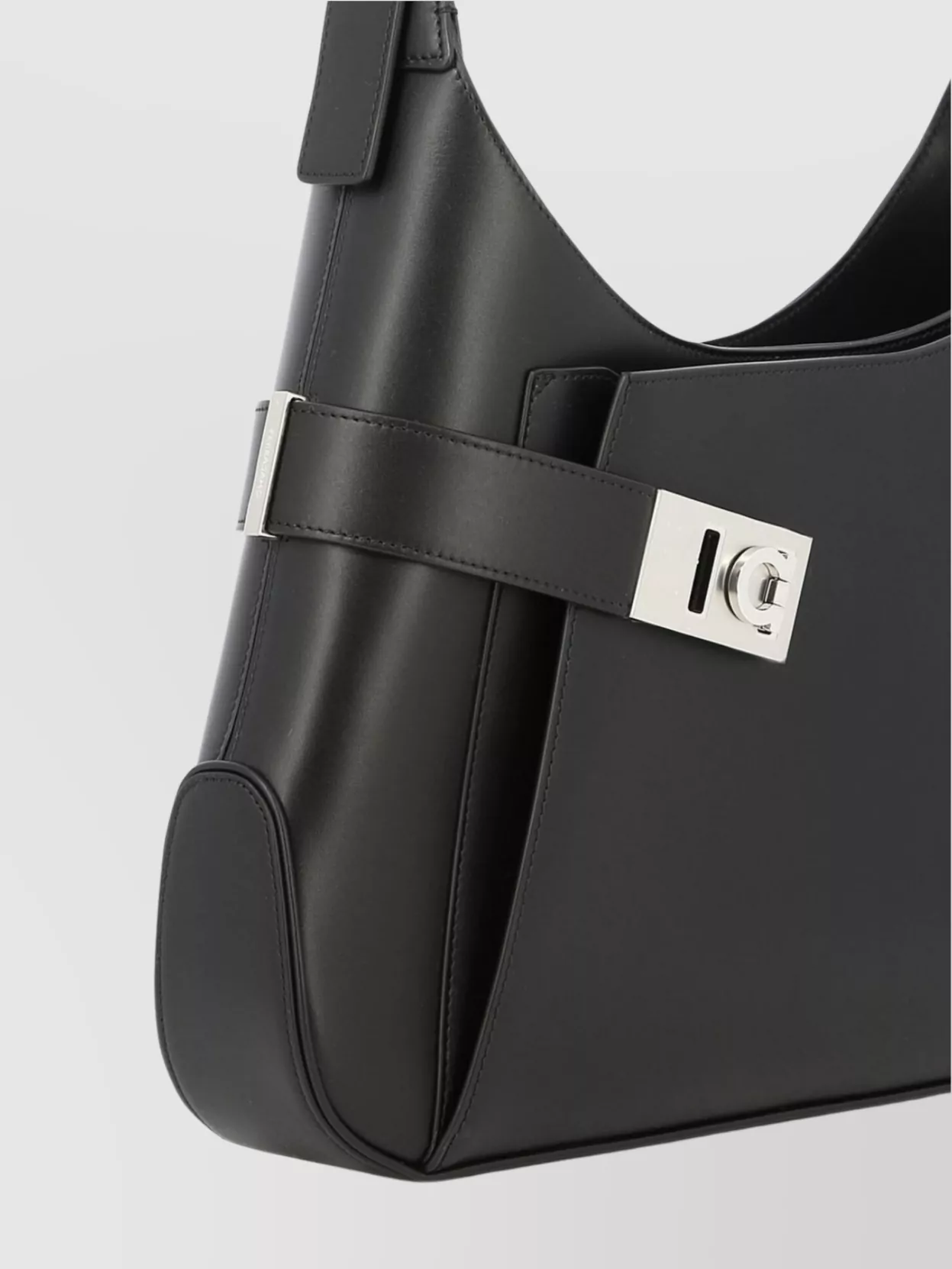 Ferragamo "Slouchy" Top Handle Shoulder Bag With Adjustable Strap