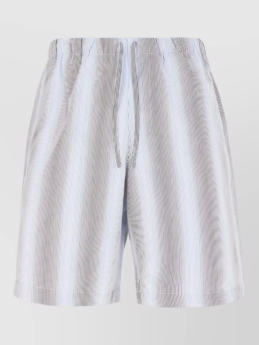 Dries Van Noten printed cotton bermuda shorts