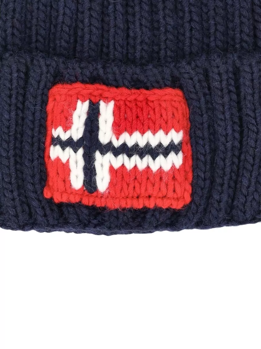 Napapijri Ribbed Knit Beanie