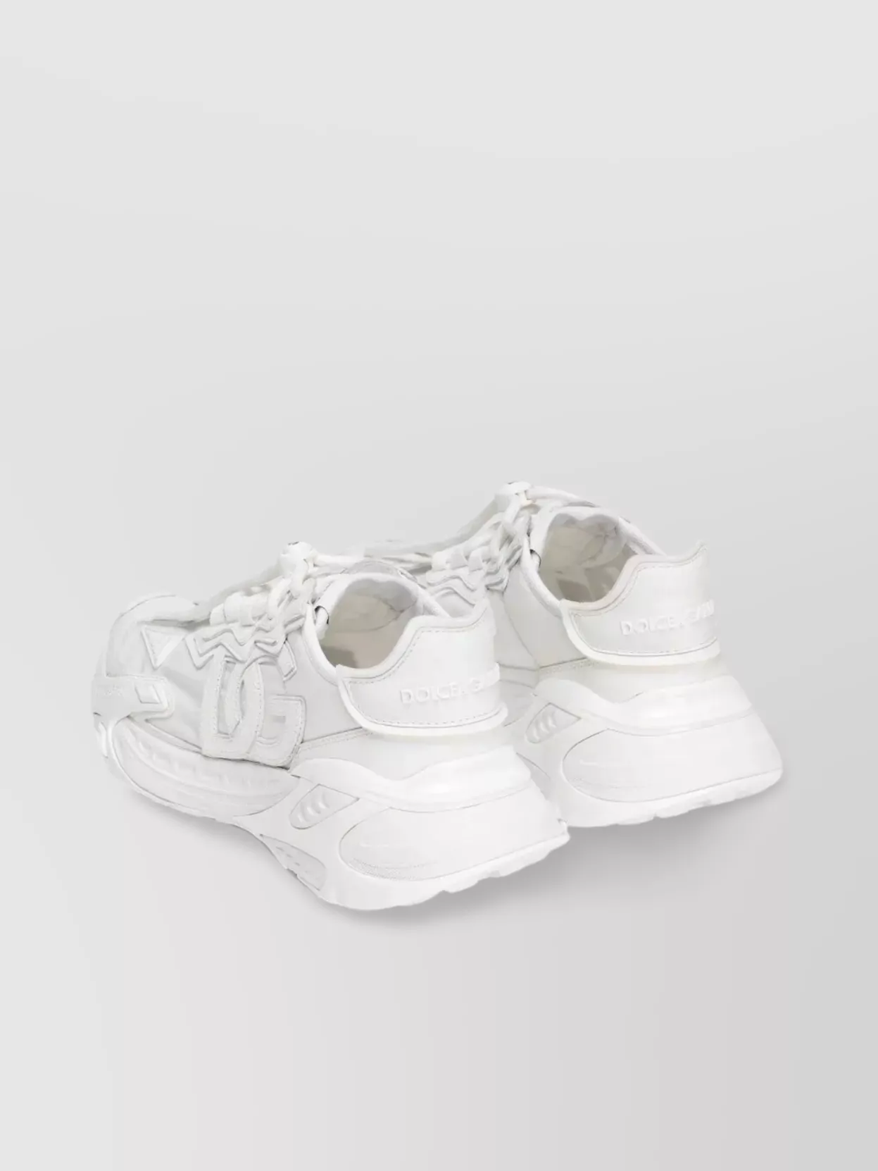Dolce&Gabbana Low Top Sneakers With Chunky Sole And Perforated Design