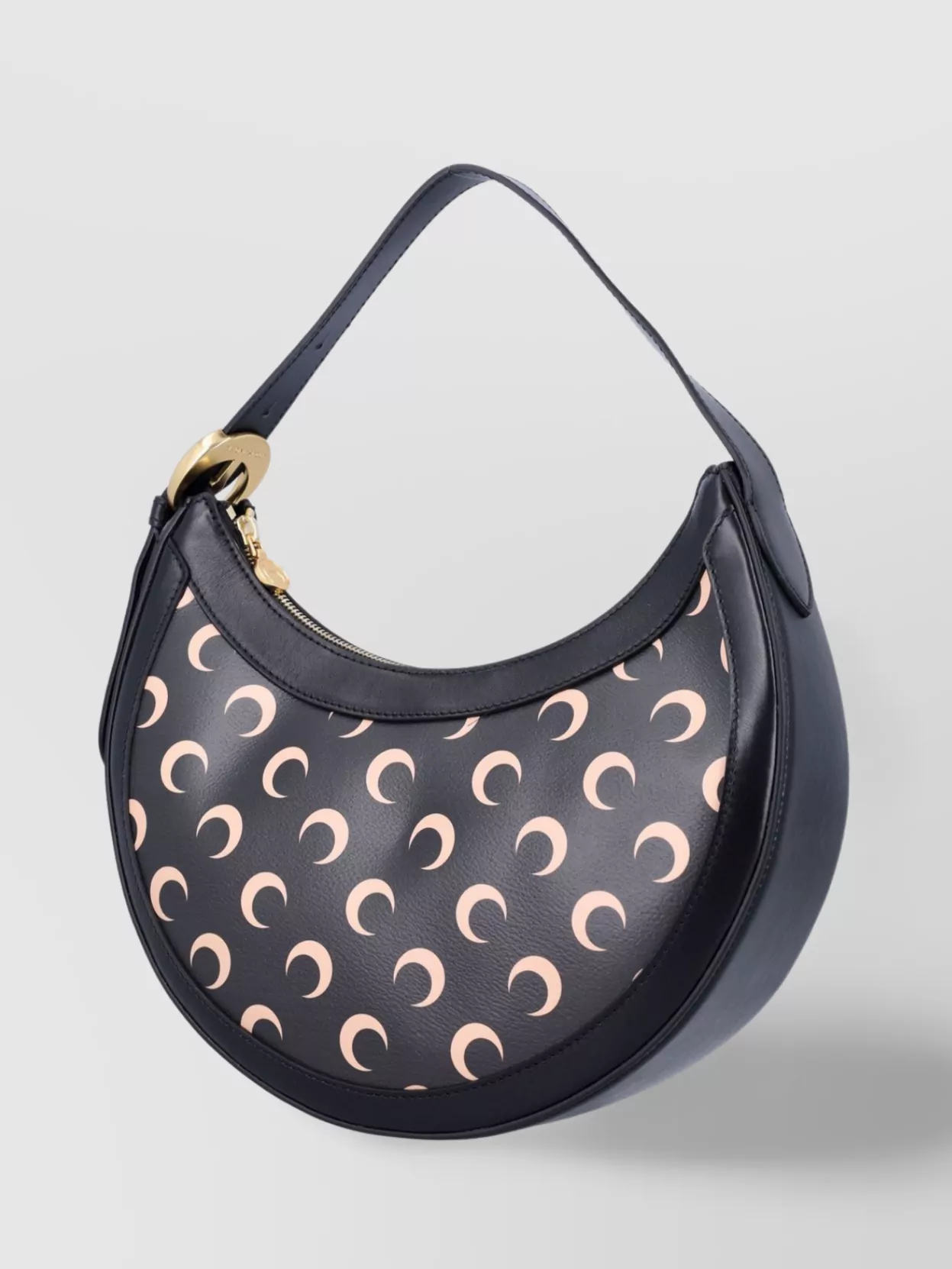 Marine Serre Moon Canvas Eclipse Shoulder Bag