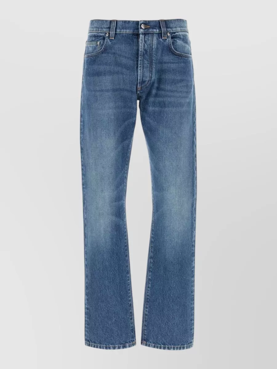 Versace denim straight-leg jeans