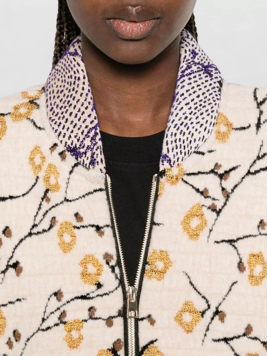 Forte Forte Floral Jacquard Bomber Jacket