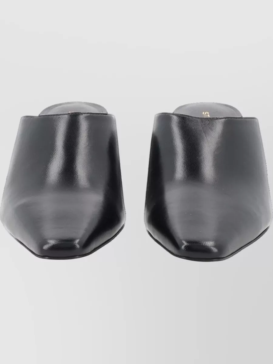 Stuart Weitzman Leather Mules