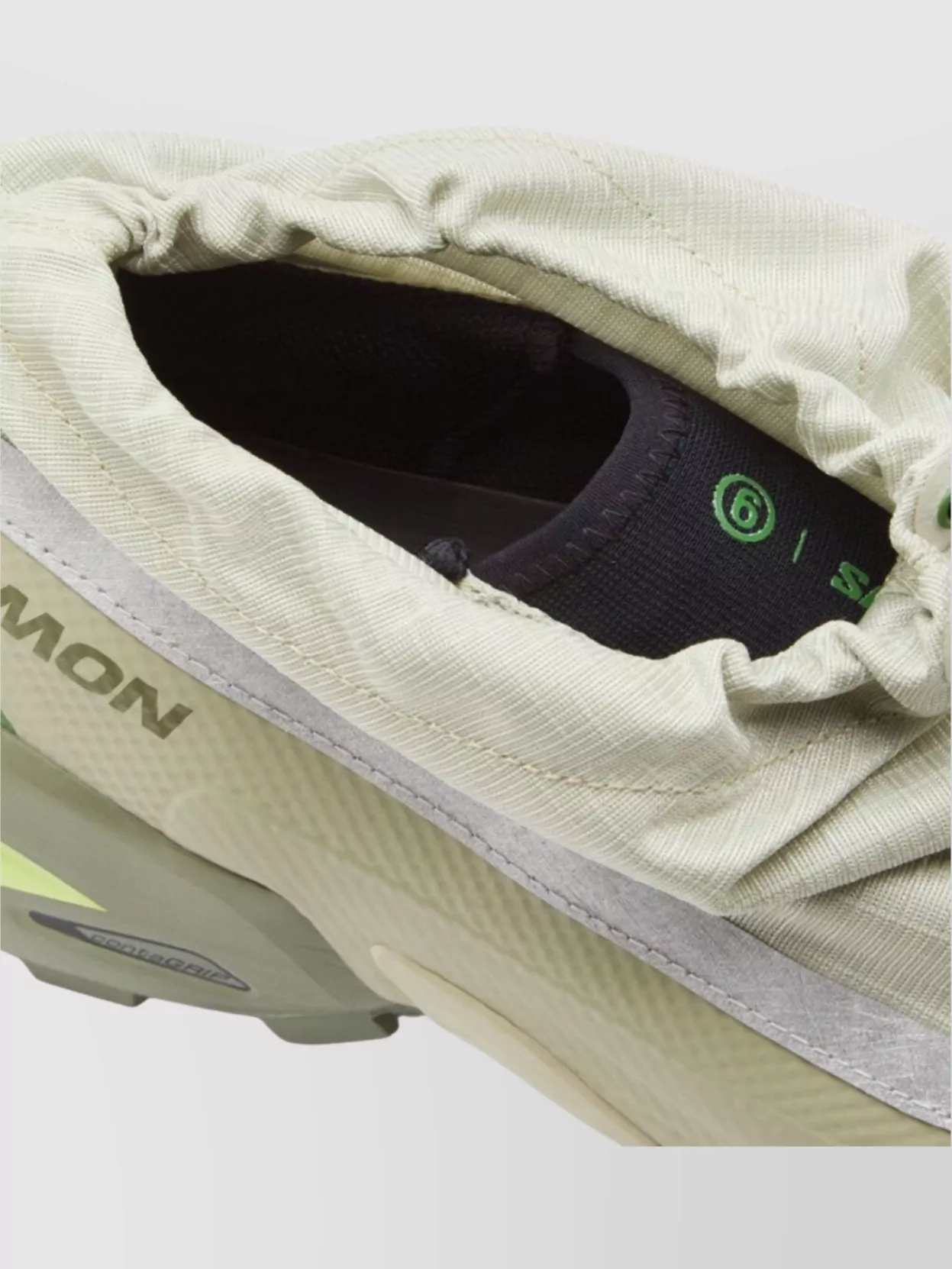 Mm6 Maison Margiela Reflective Rubber Sole Urban Sneakers