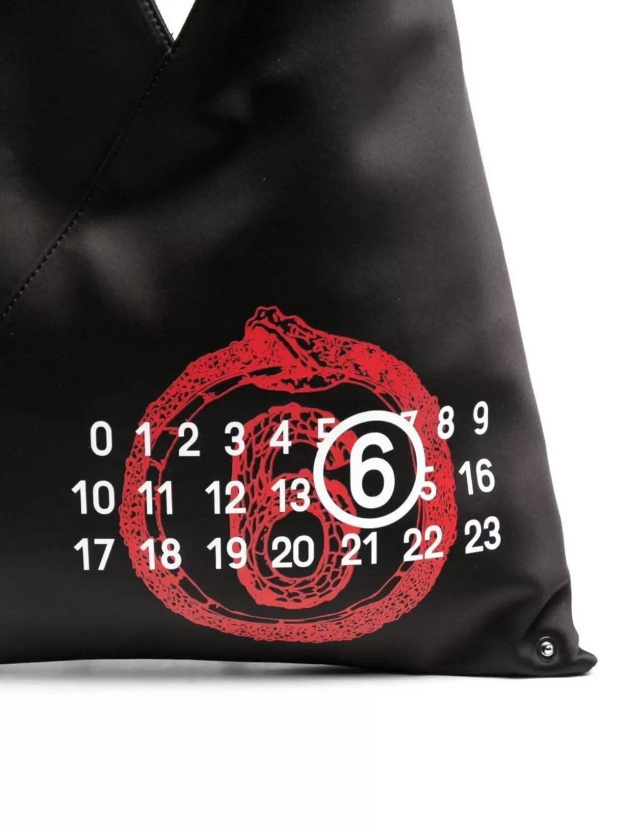 Mm6 Maison Margiela Graphic Print Shoulder Bag