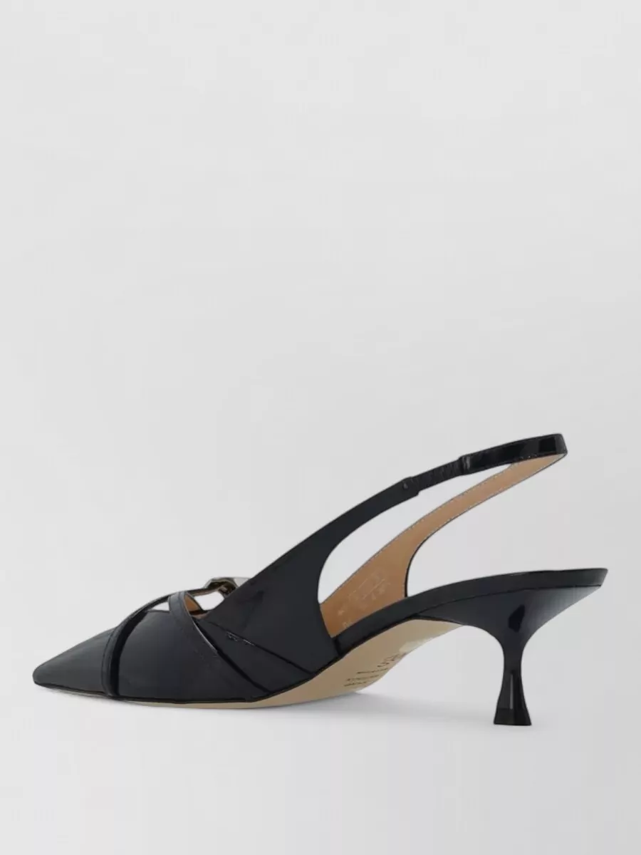 Stuart Weitzman Patent Leather Slingback Pumps