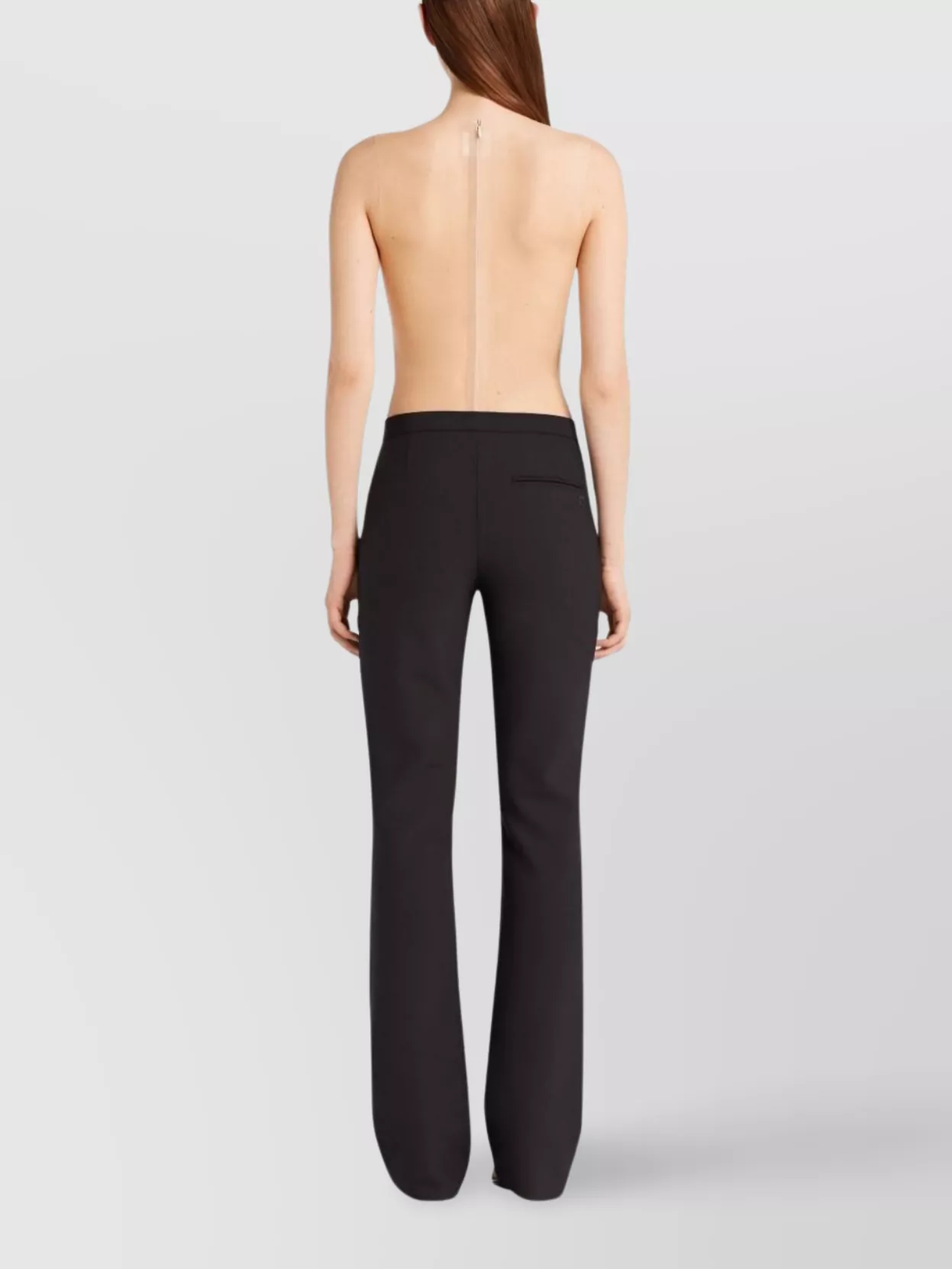 Courrèges Circular Panel Fitted Sleeveless Top In Neutral