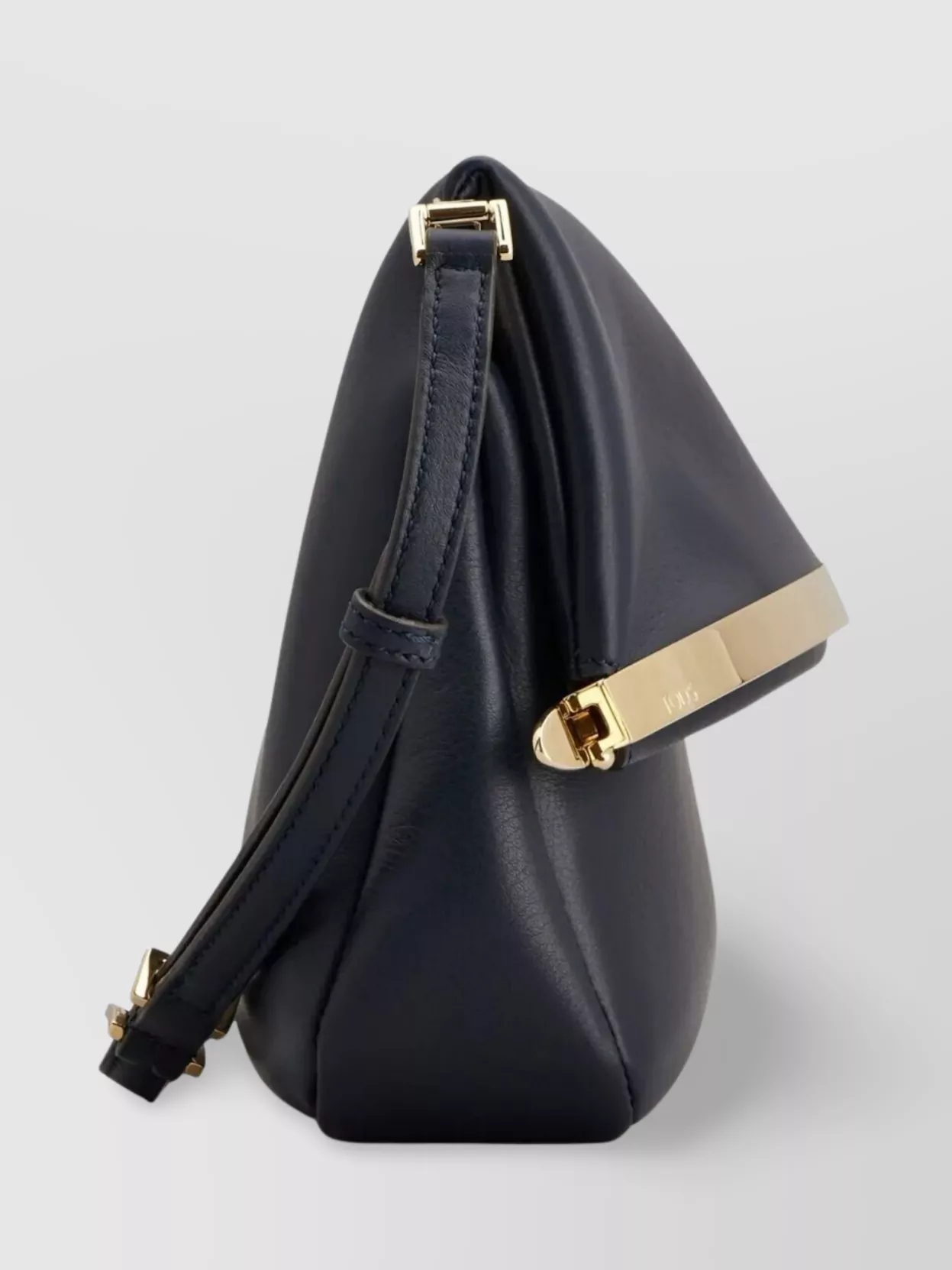 Tod's Petite Clutch Gold-Tone Hardware