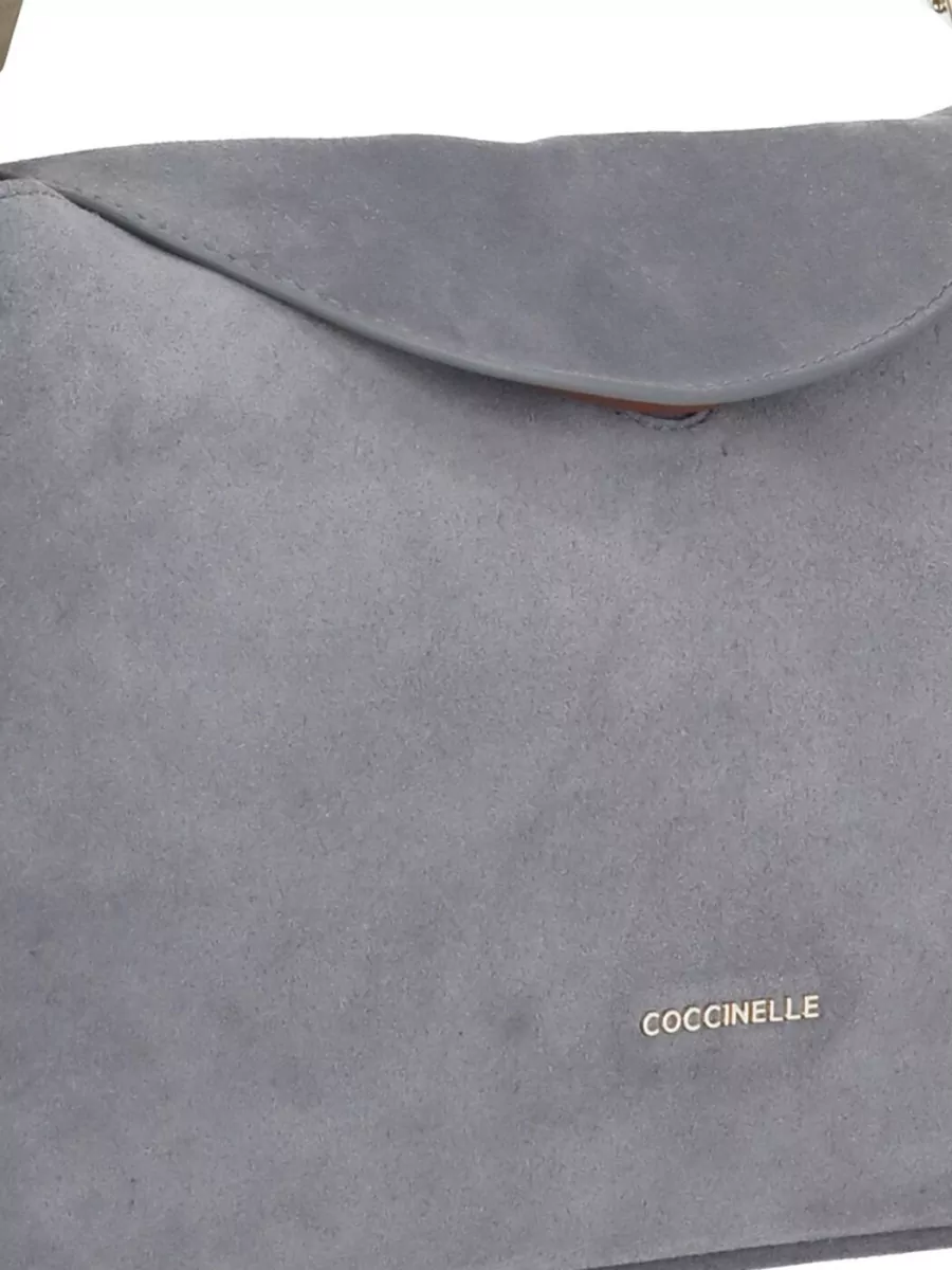 Coccinelle Suede Shoulder Bag