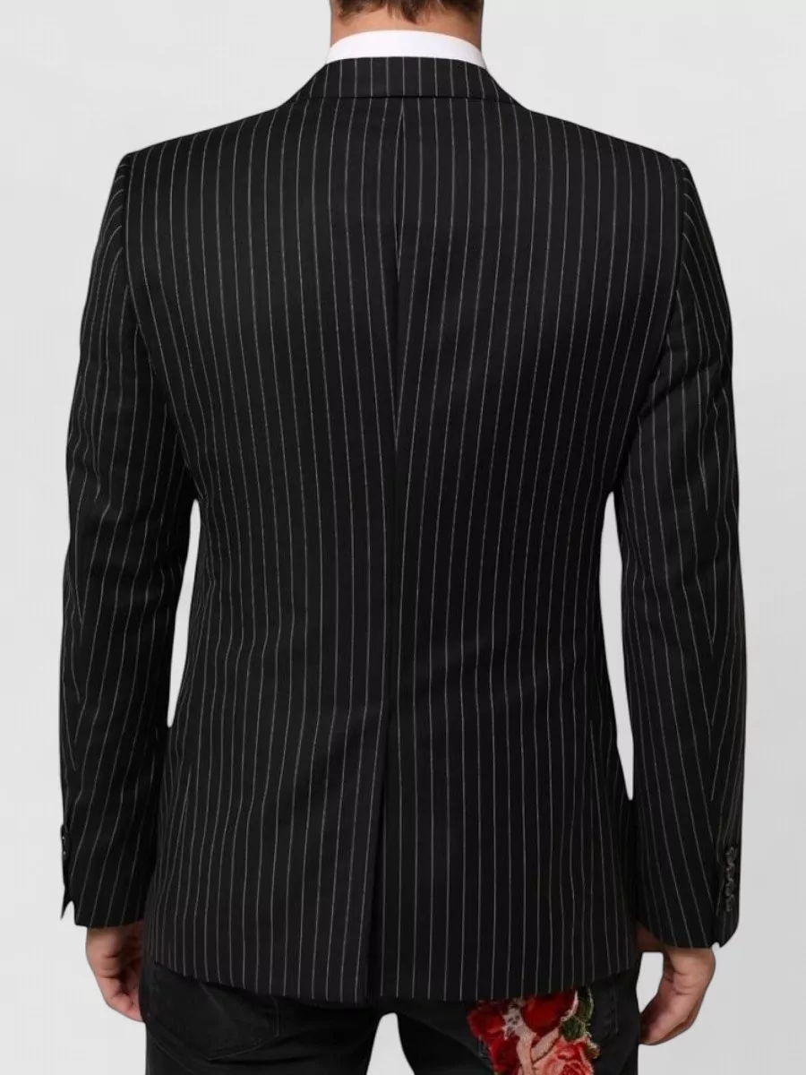 Dolce&Gabbana Striped Single Breasted Blazer
