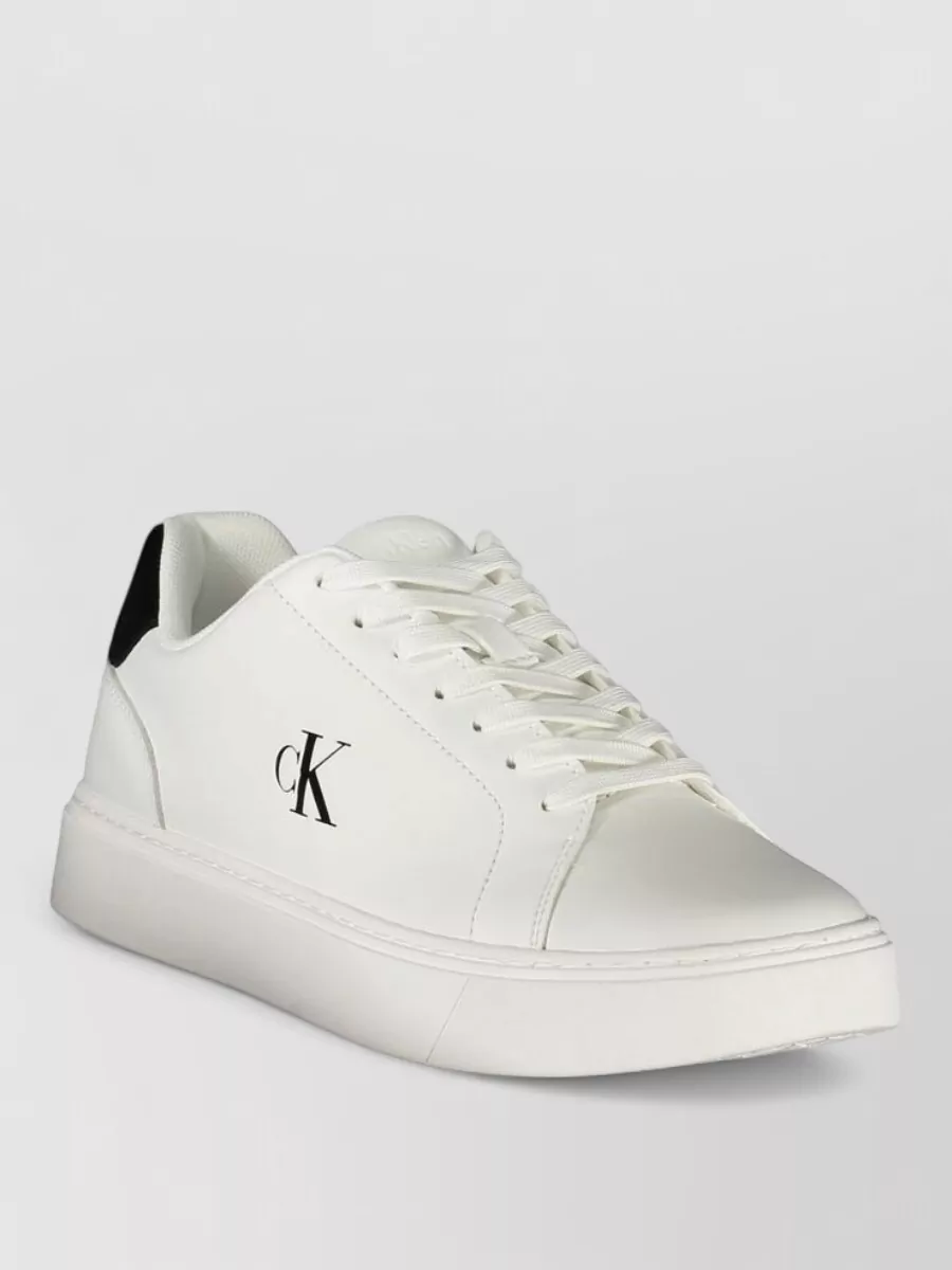 Calvin Klein leather low-top sneakers