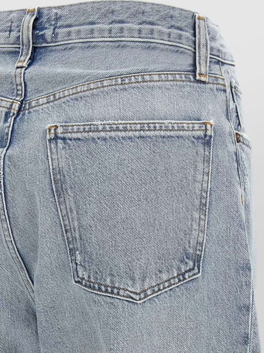 Agolde Denim High-Rise Curved-Leg Jeans