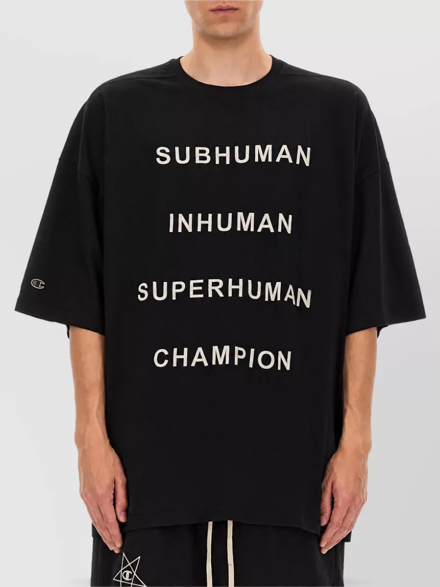 Rick Owens Cotton T-Shirt