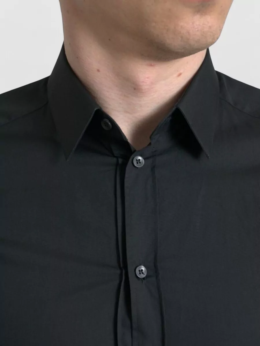 Dolce&Gabbana Silk Blend Formal Dress Shirt