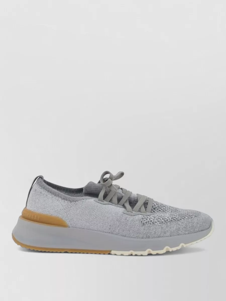 Brunello Cucinelli cotton low-top sneakers