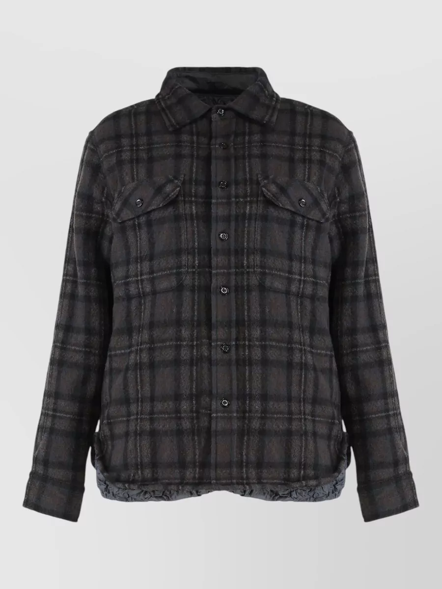 Maison Margiela reversible quilted wool jacket
