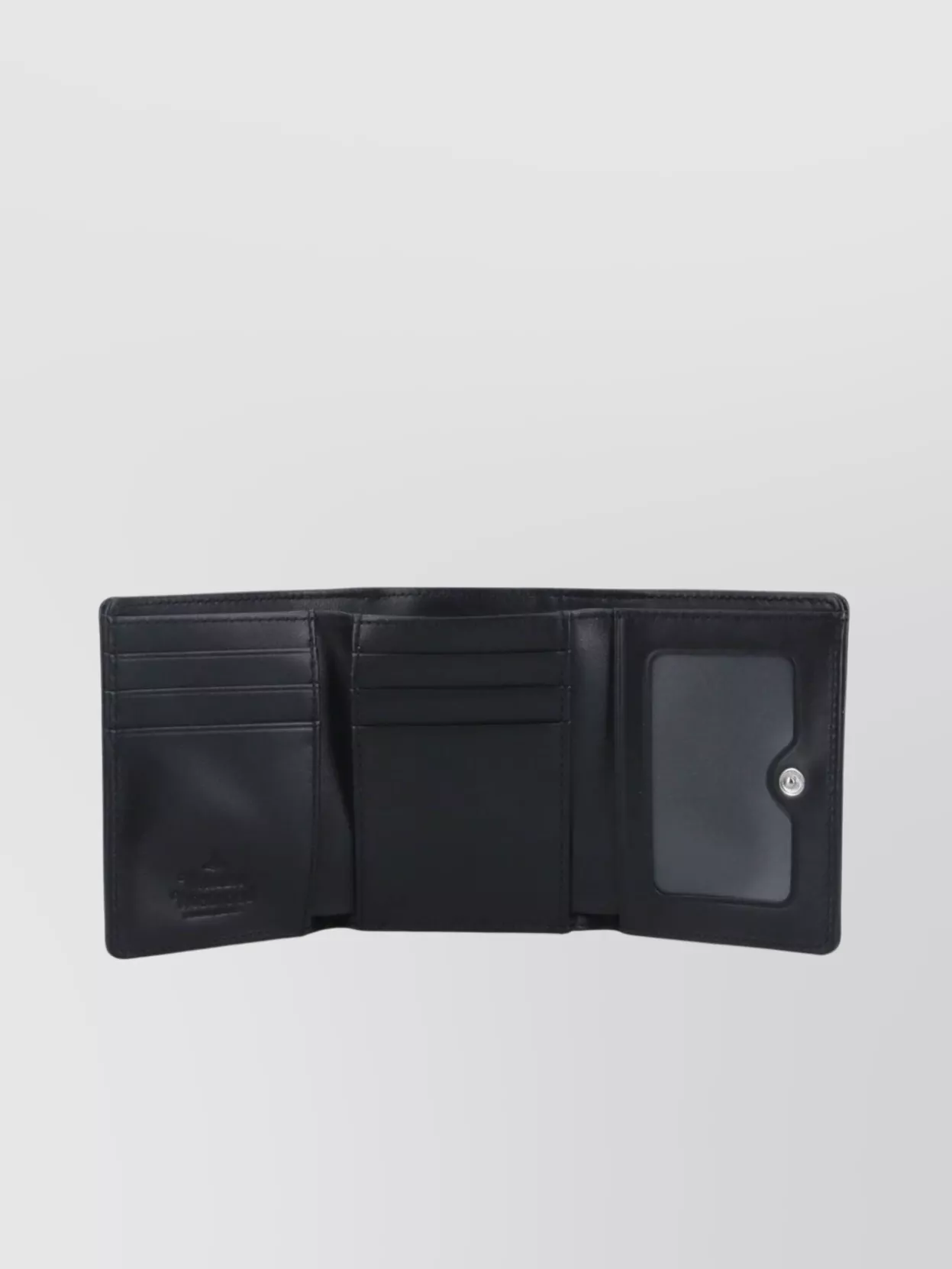 Vivienne Westwood Cardholder With Id Window And Metallic Clasp