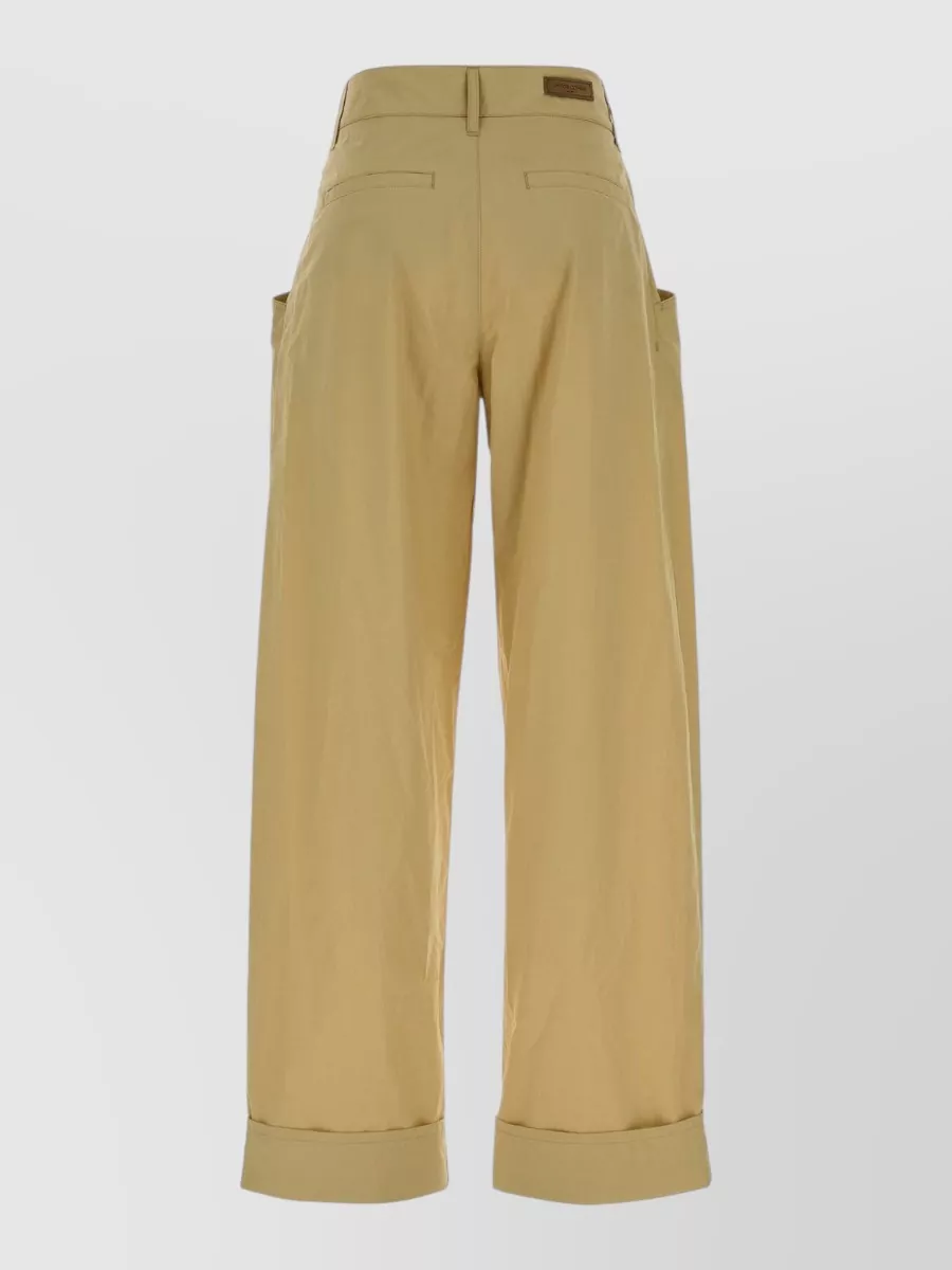 Jacob Cohen Linen Wide-Leg Trousers