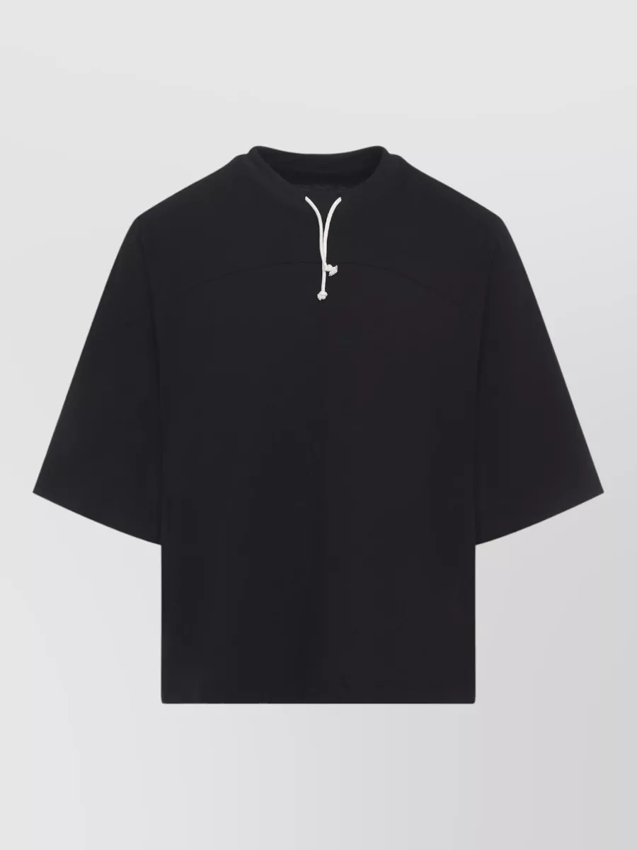 Mordecai cord band cotton t-shirt