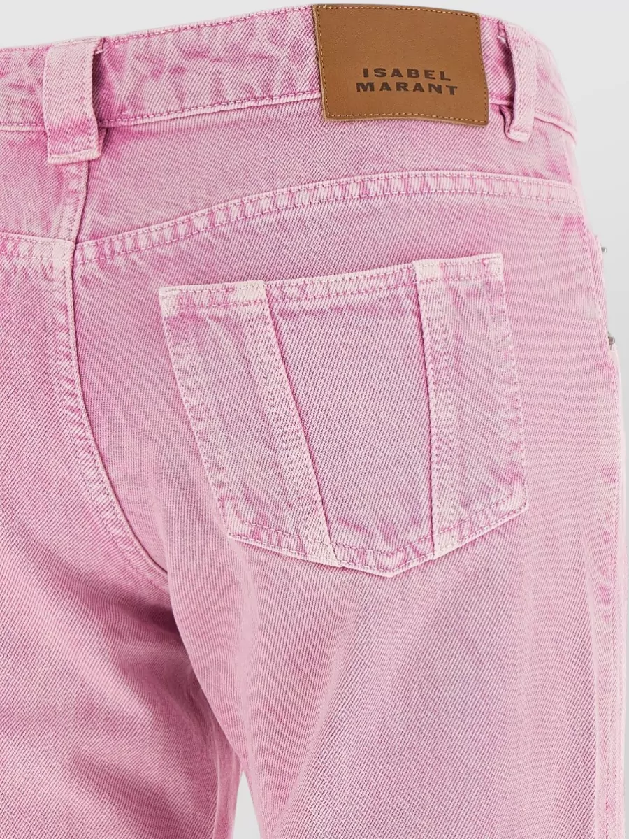 Isabel Marant Etoile Denim Straight-Leg Jeans