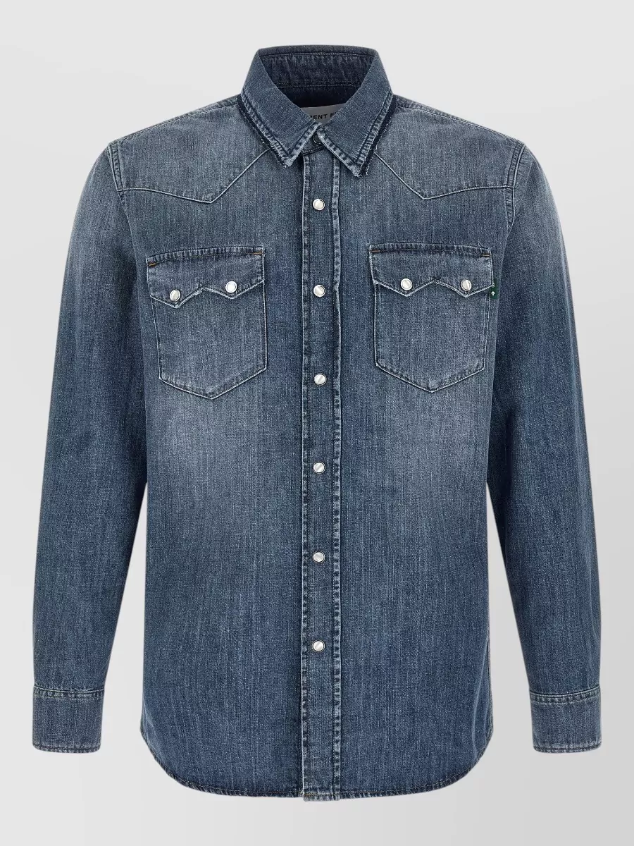 Department 5 Denim Long-Sleeve Shirt