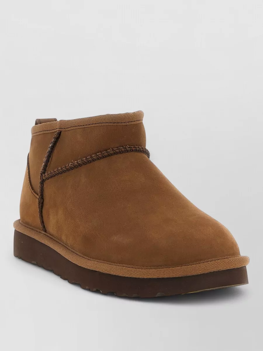 Ugg Leather Classic Ultra Mini Slippers
