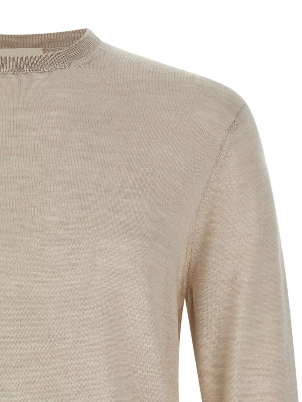 Ma'ry'ya Cashmere And Silk Long Sleeve Knit