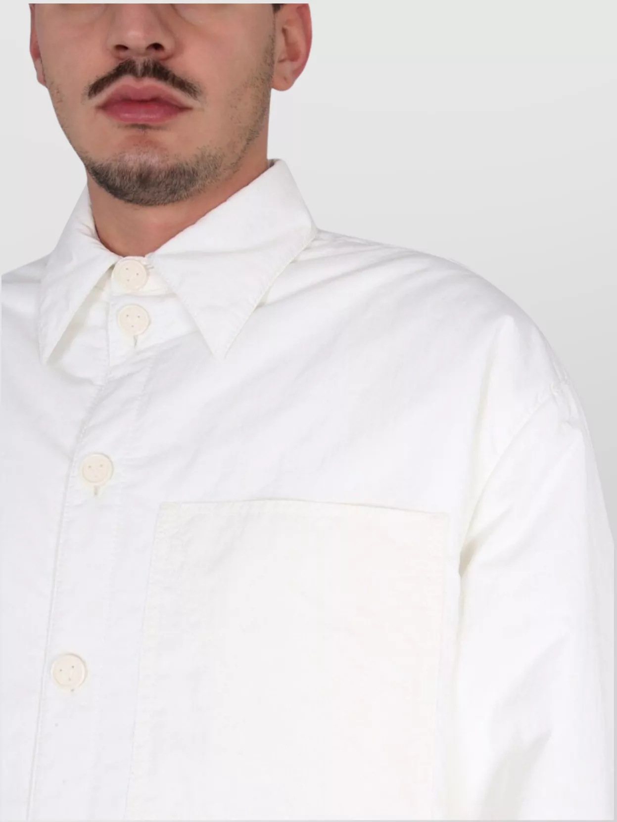 Bottega Veneta Nylon Jacket With Chest Pocket And Collar