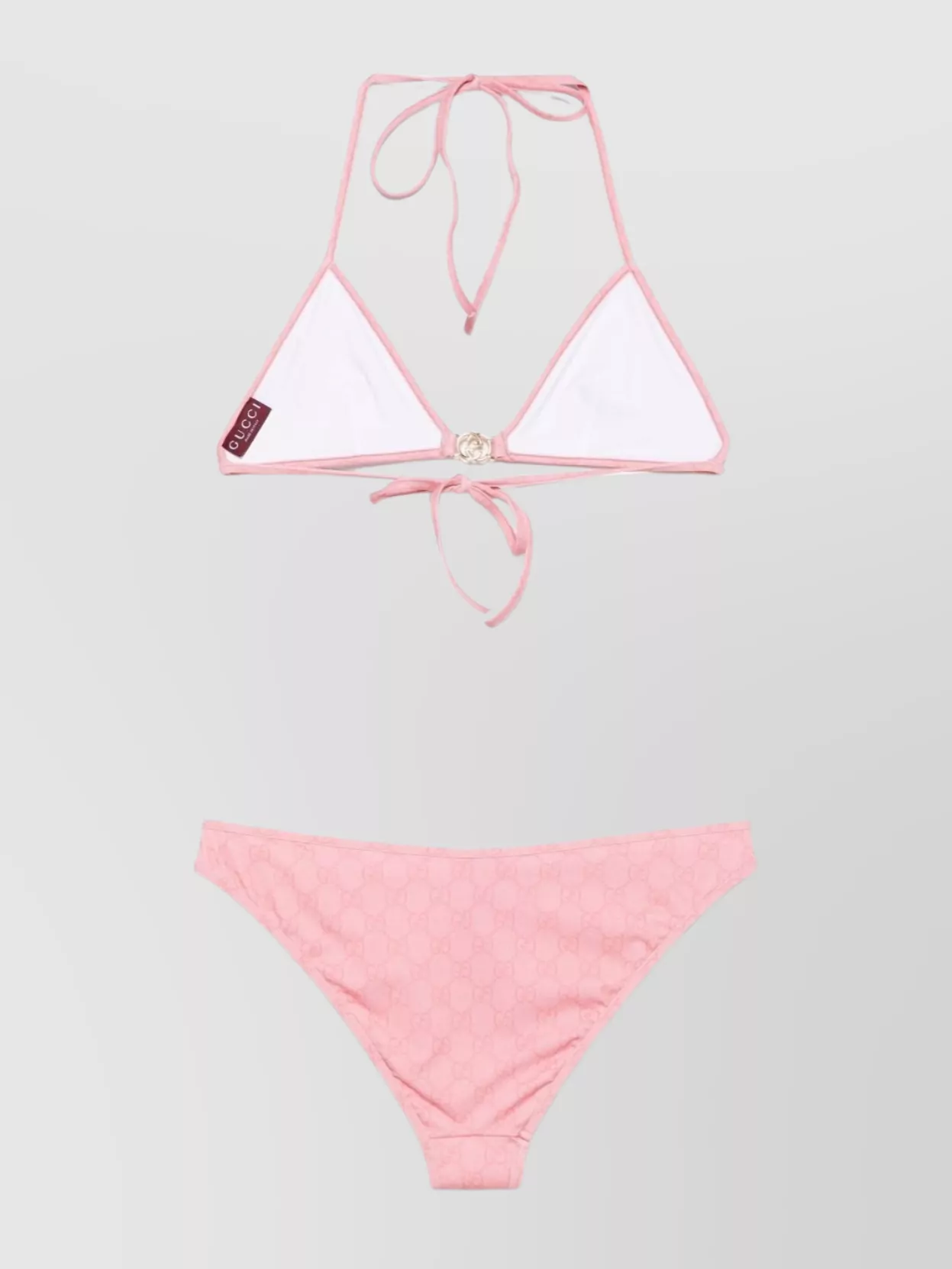 Gucci Gg Triangle Bikini Set