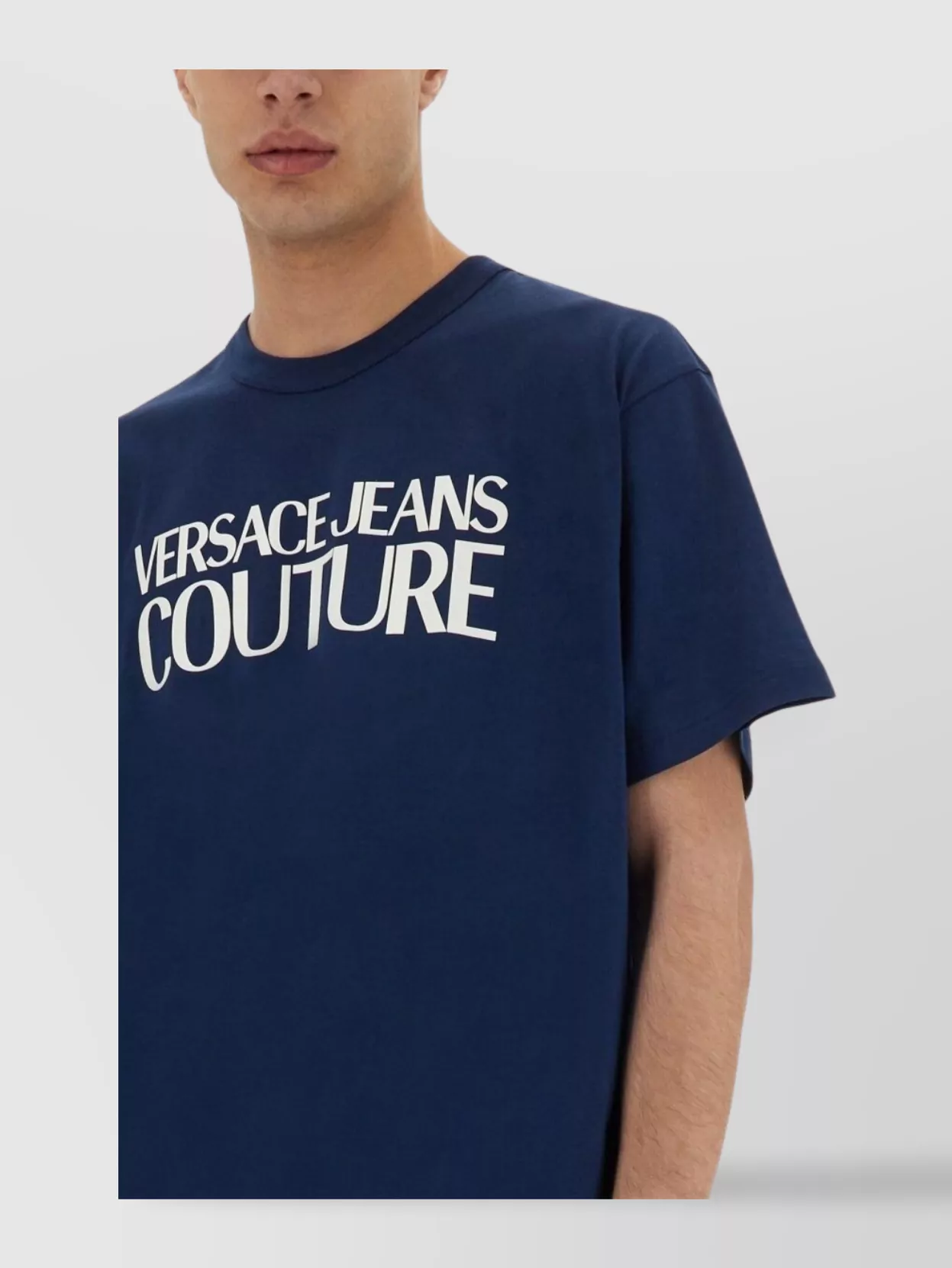 Versace Jeans Couture Logo Crew Neck T-Shirt