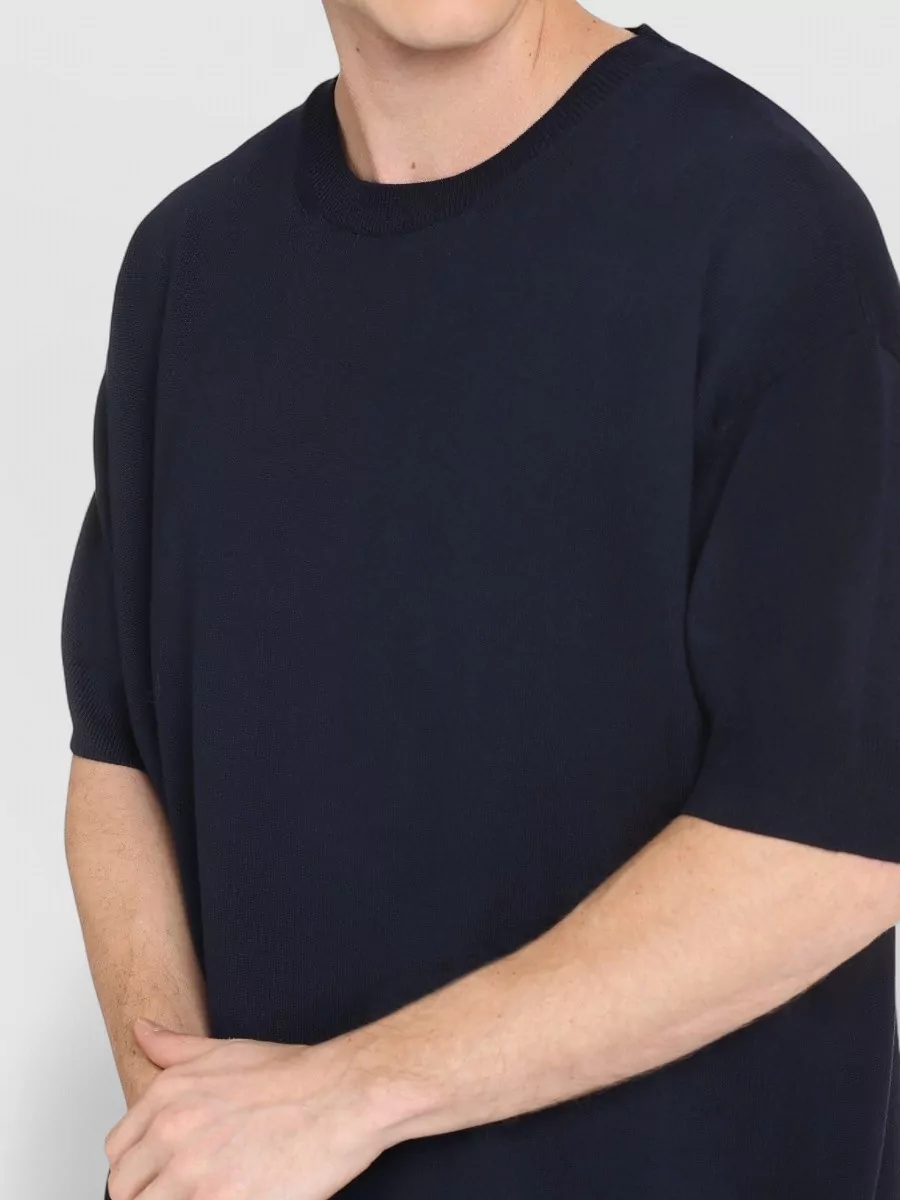Jil Sander Wool Short-Sleeve T-Shirt