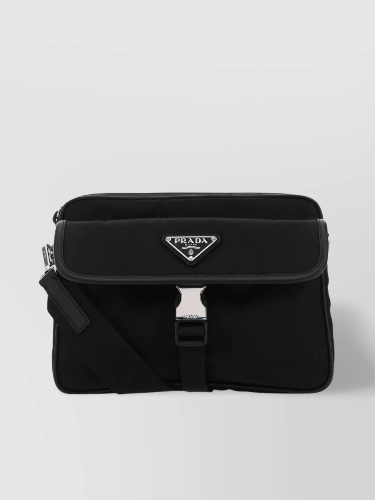 Shop Prada Nylon Crossbody Bag Adjustable Strap