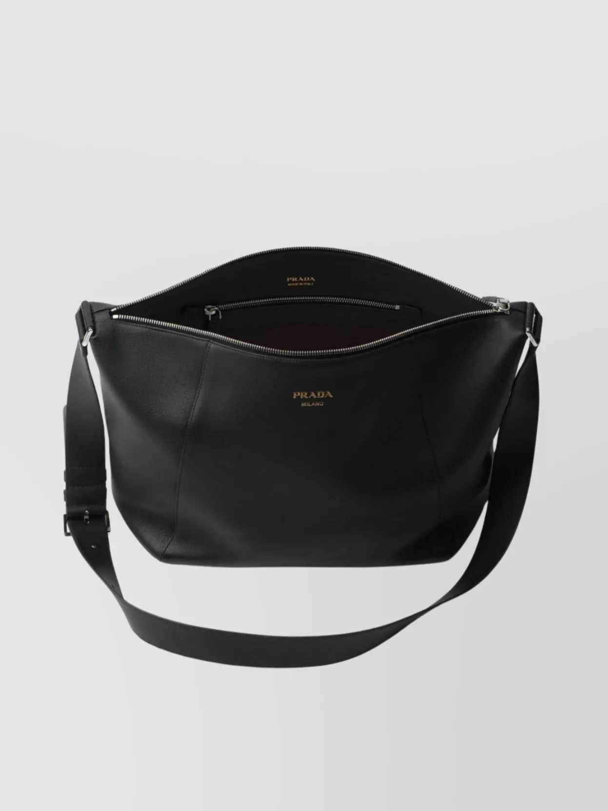 Prada Leather Strap Shoulder Bag