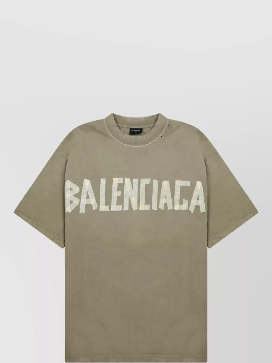Balenciaga Tape type cotton t-shirt