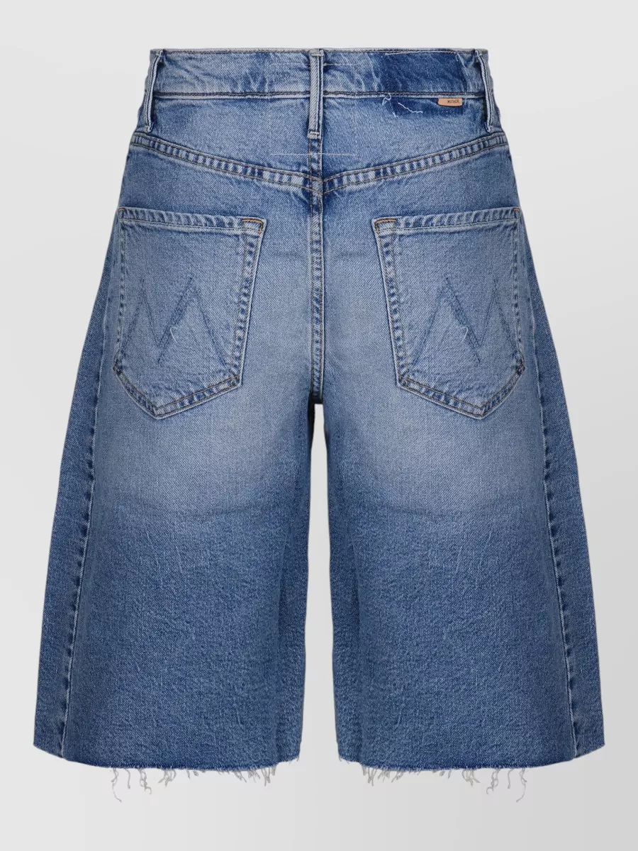 Mother Denim Knee-Length Bermuda Shorts