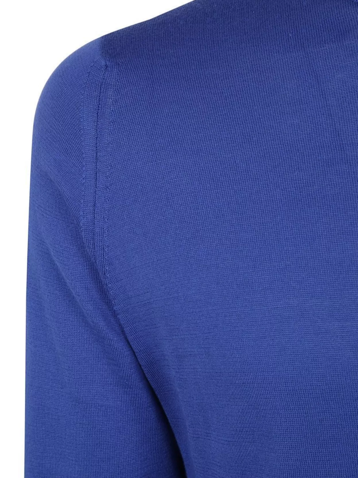 John Smedley Hatfield Long Sleeves Crewneck Pullover In Blue