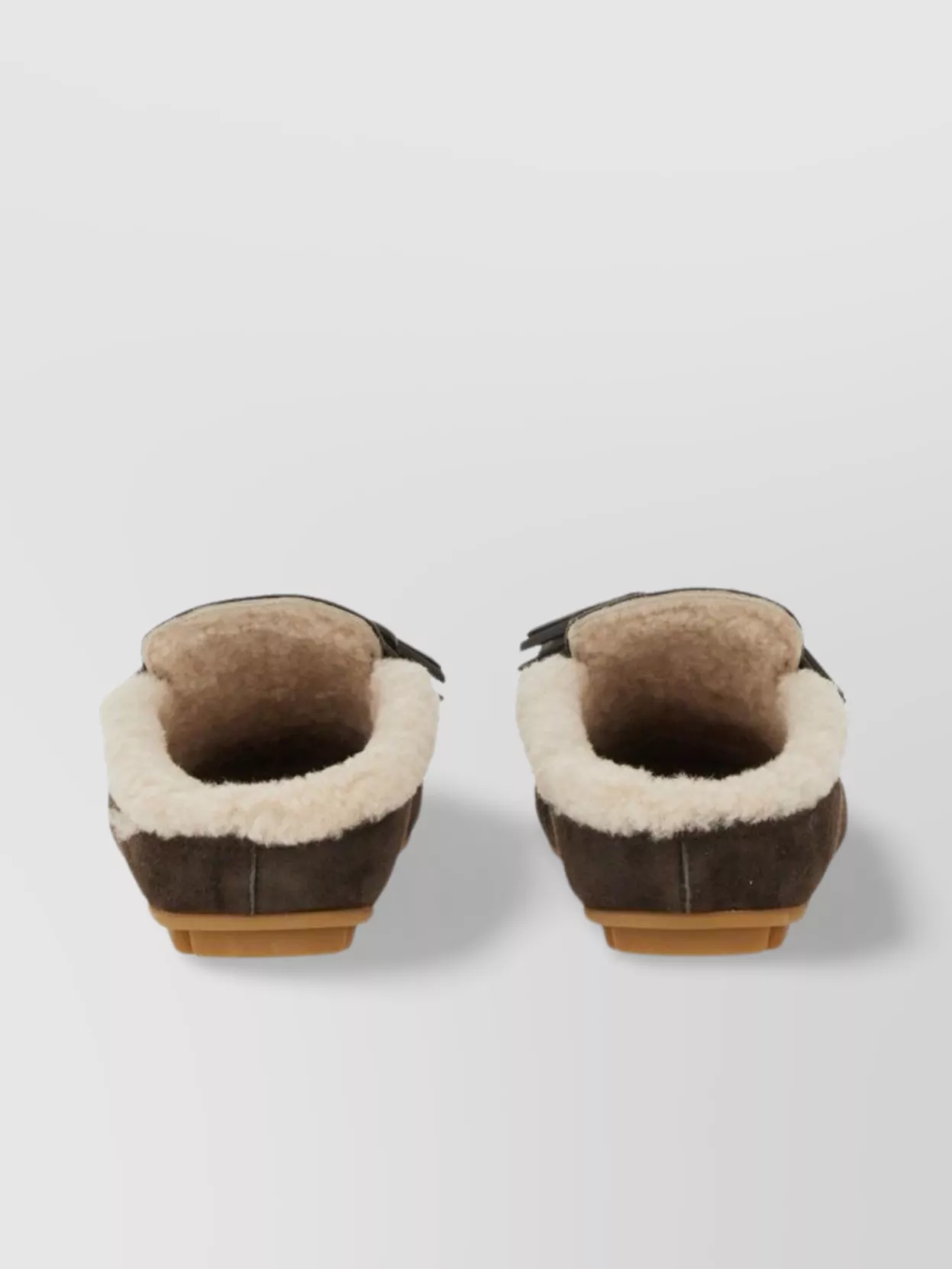 Hogan Loafers With Tassel Detail And Rubber Sole In Brown