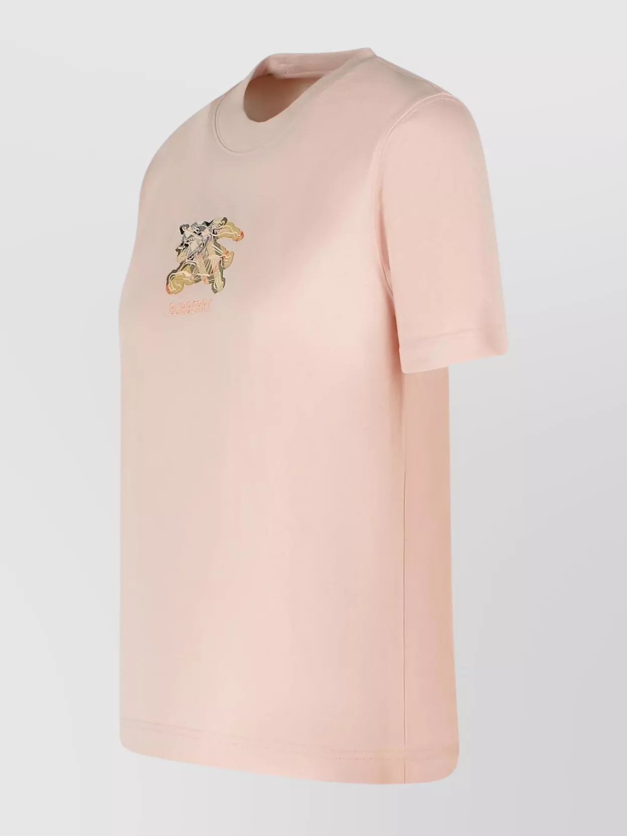 Burberry Cotton T-Shirt Graphic Print