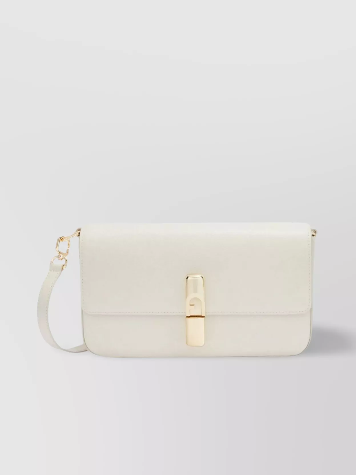 Furla Hammered Leather Crossbody Bag