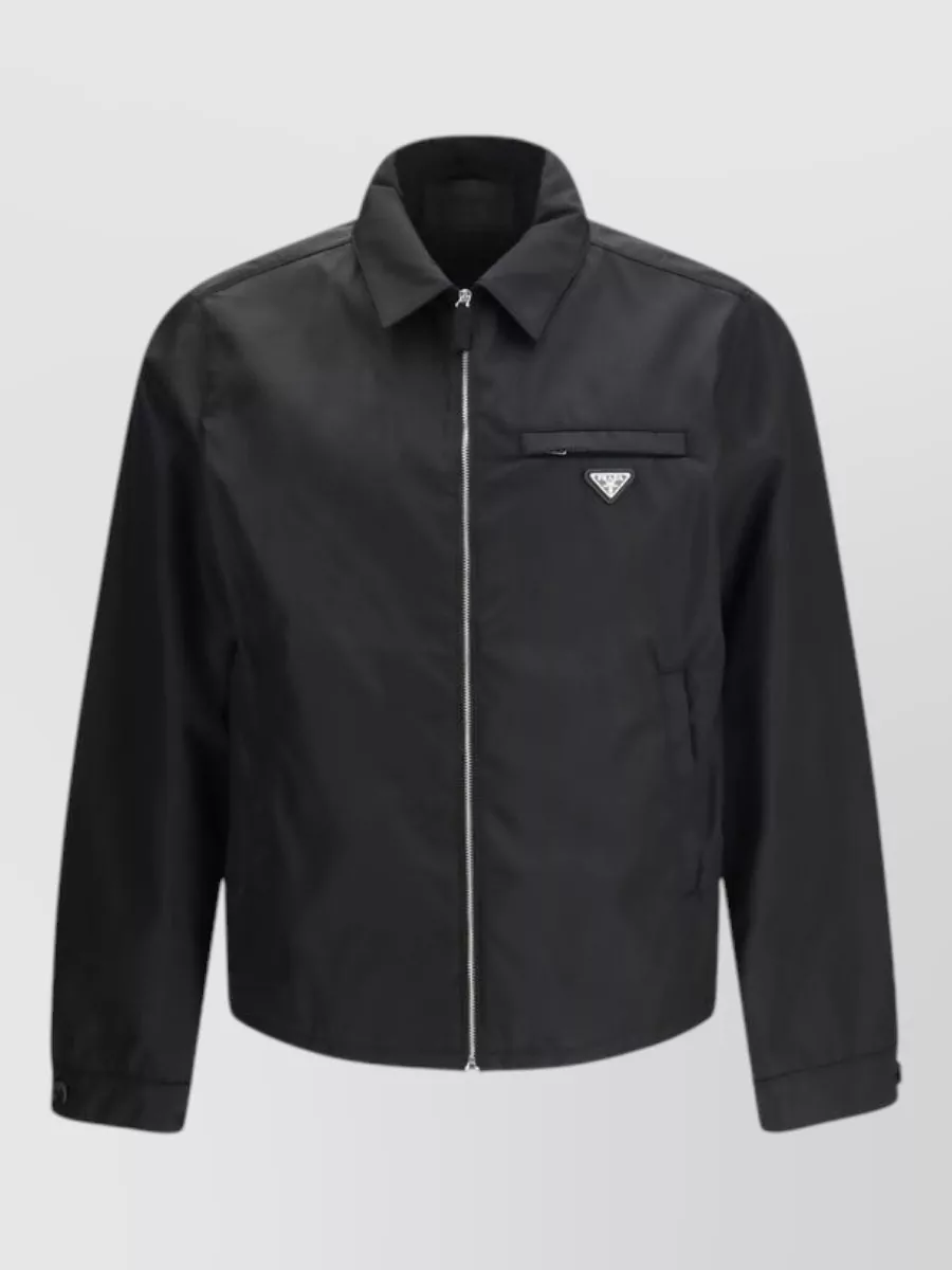 Prada recycled polyamide full-length jacket