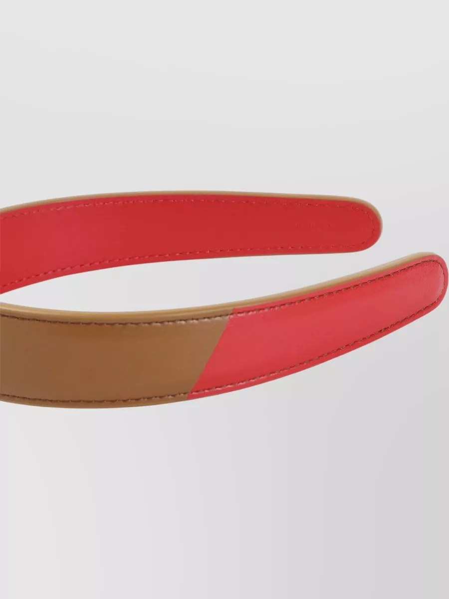 Celine Leather Bicolor Headband